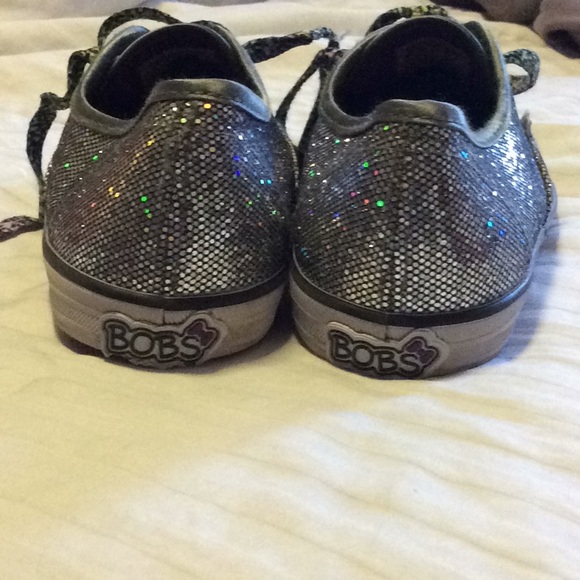 Bob’s Girls, sparkle, sneakers, size 2.5. - Picture 2 of 8